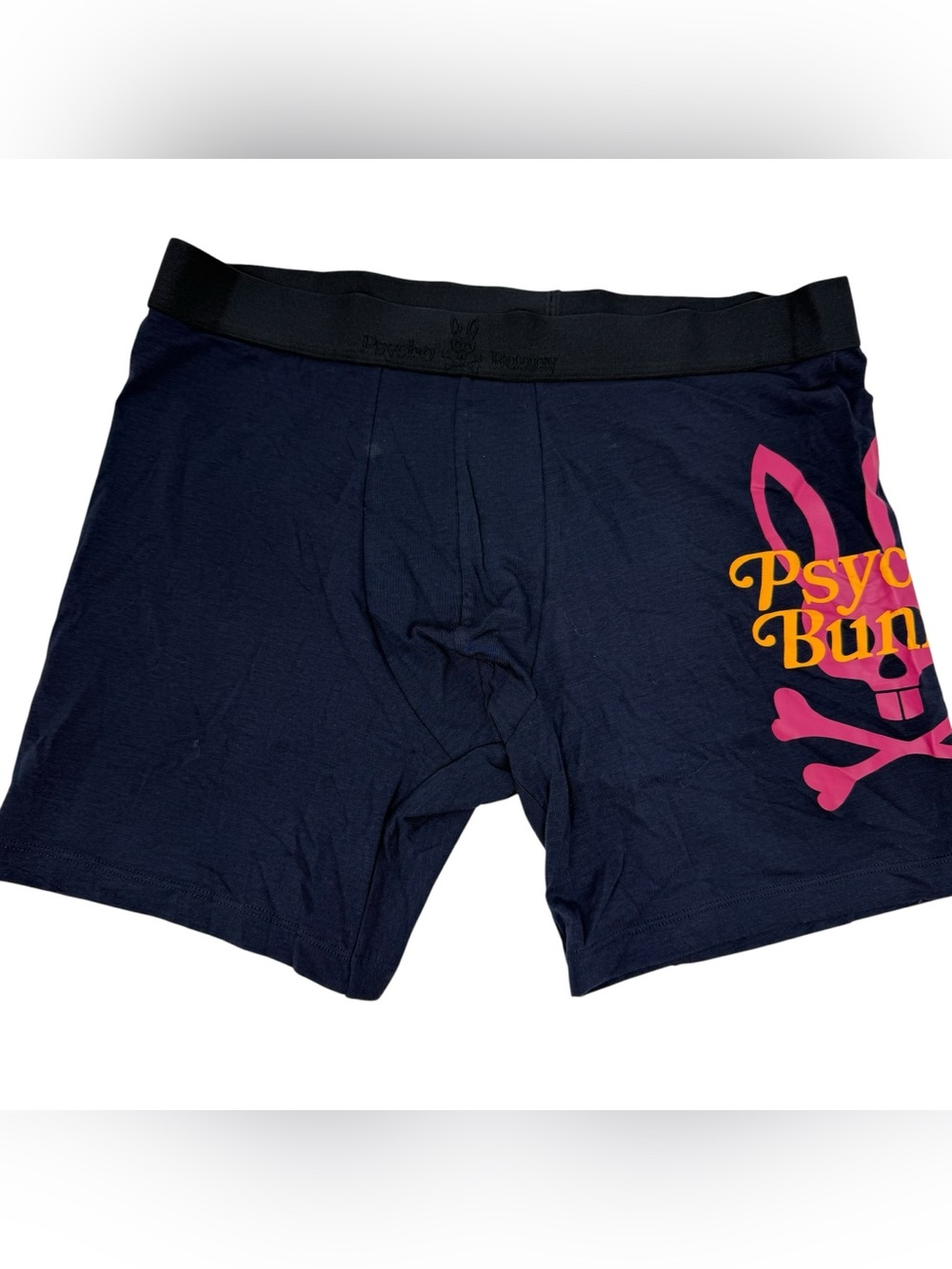Psycho Bunny Mens Size Large Boxer Trunk Big Logo Cotton blend Underwear New